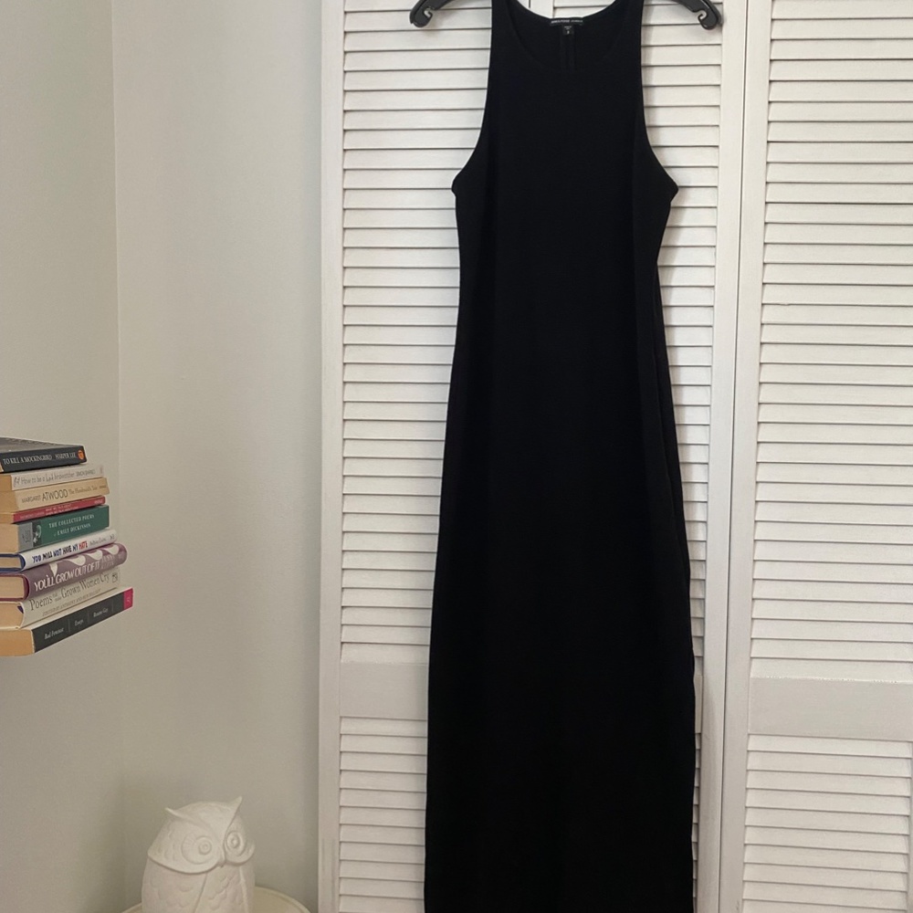James Perse, Racerback Maxi Dress with side split. Size S